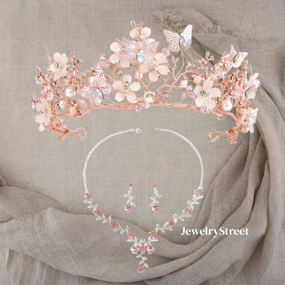 Retro Hair Accessories for Wedding Birthday Prom Pageant Quinceanera Tiara
